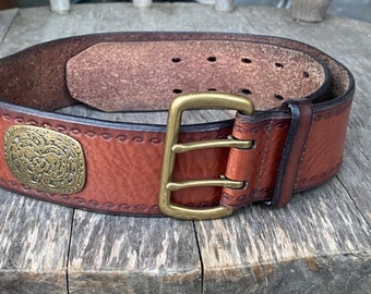 Peacock Belt - Adjustable Small, Medium, Large- 40mm 1 1/2  display picture 2