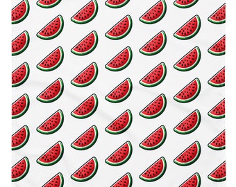 Bandana mit Wassermelonen-Allover-Print