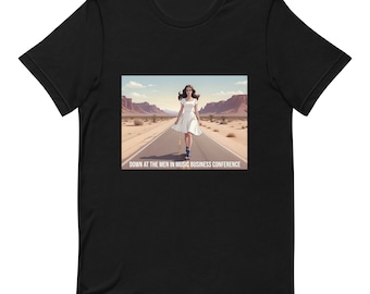 Robe blanche T-shirt unisexe