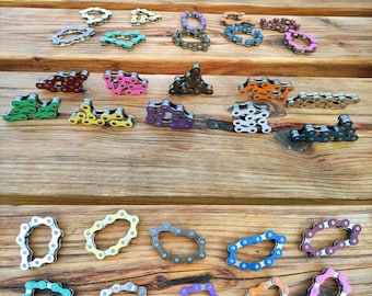 Handmade Bike Chain Fidget Spinner: No Plastic, Steel Sensory Toy