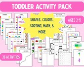 Toddler Activities: Toddler Worksheets, Toddler Activities, Early Learning Worksheets, Toddler Printables, Quiet Time Activities, Homeschool