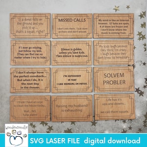 Funny Magnet Collection 4 SVG Design Files
