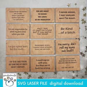 Lustige Magnet-Kollektion 6 SVG-Designdateien