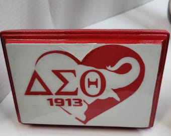 Regalo de la hermandad Delta Sigma Theta, paleta Delta, DST