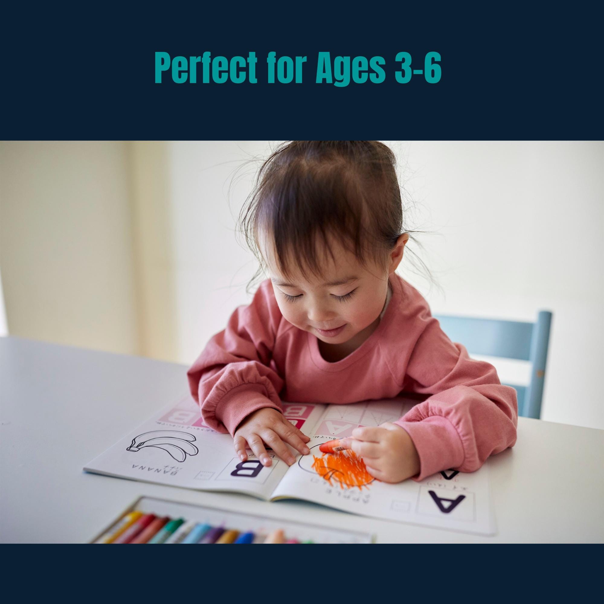 ABC Tracing & Coloring Book | Printable Alphabet Activity Pages for