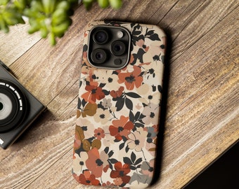 Floral Print Phone Case - Tough Cases