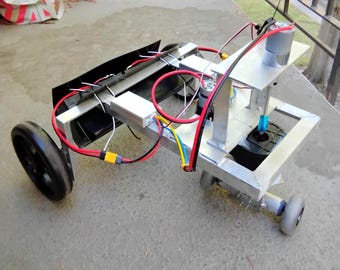 Cart Remote Controlled - Co-Axial Steering Drive System