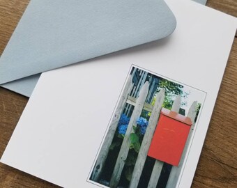 Note Card Set // Red Mailbox
