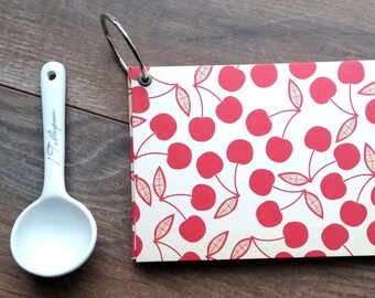 Recipe Card Book // Cherries