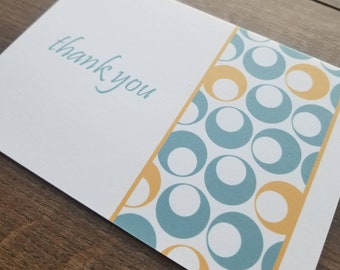 THANK YOU CARDS // Ribbon Circles