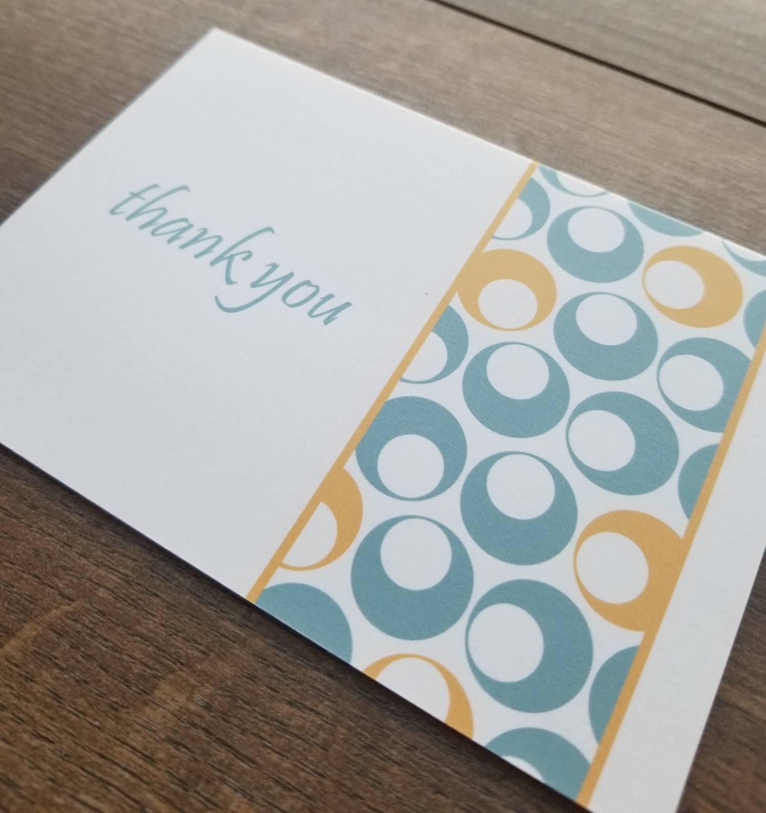 THANK YOU CARDS // Ribbon Circles
