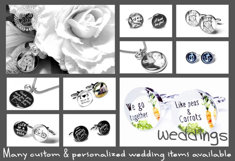 Something New Custom Picture Memory Brooch Wedding Bouquet Crystal Bridal Photo Charm Personalized Memorial Charm Brides Bouquet Pin