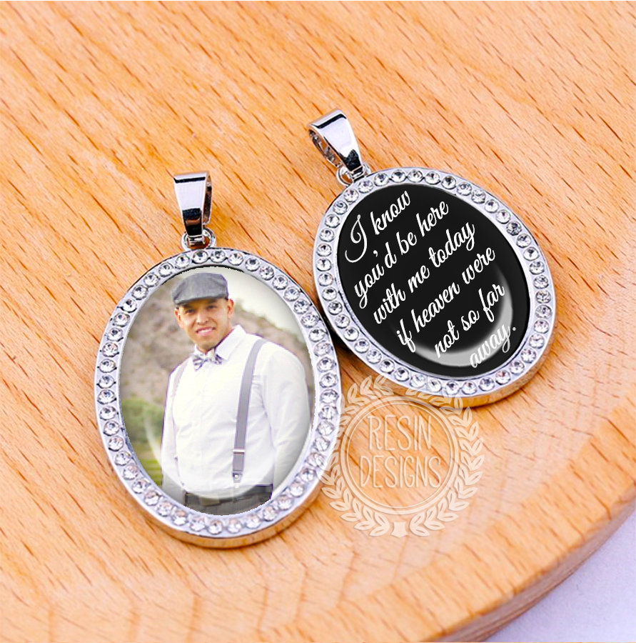 Something Blue Something New Crystal Wedding Shoe Charms, Personalized