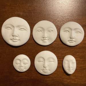 Mixed Clay Faces 2