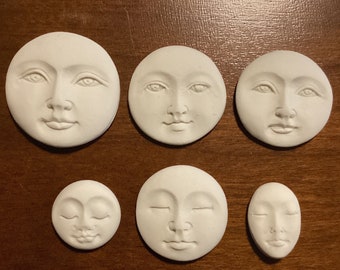 Mixed Clay Faces 2