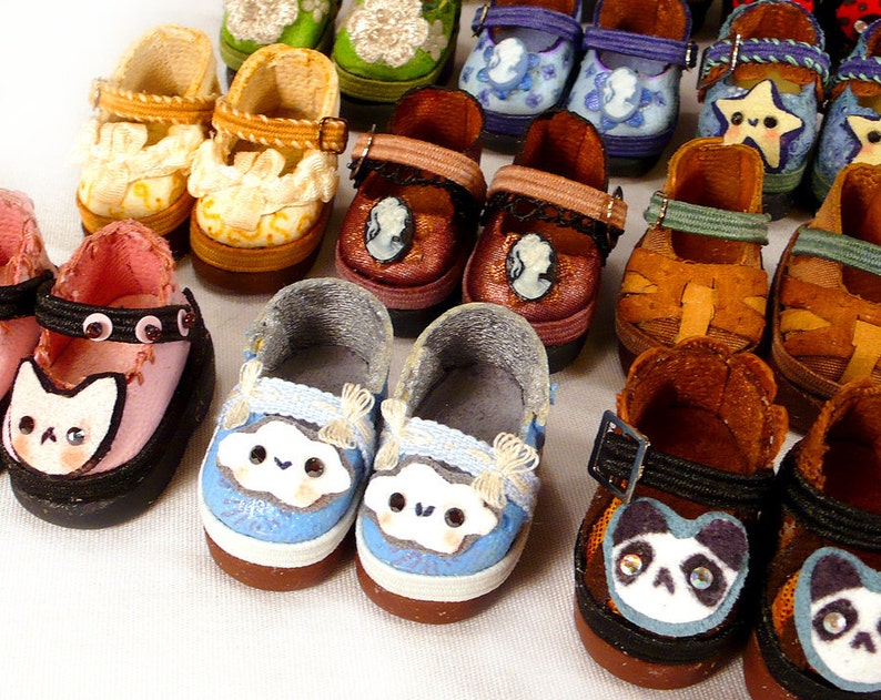 Tiny Doll Shoe PDF Tutorial Make 28mm Shoes for Lati Yellow Etsy