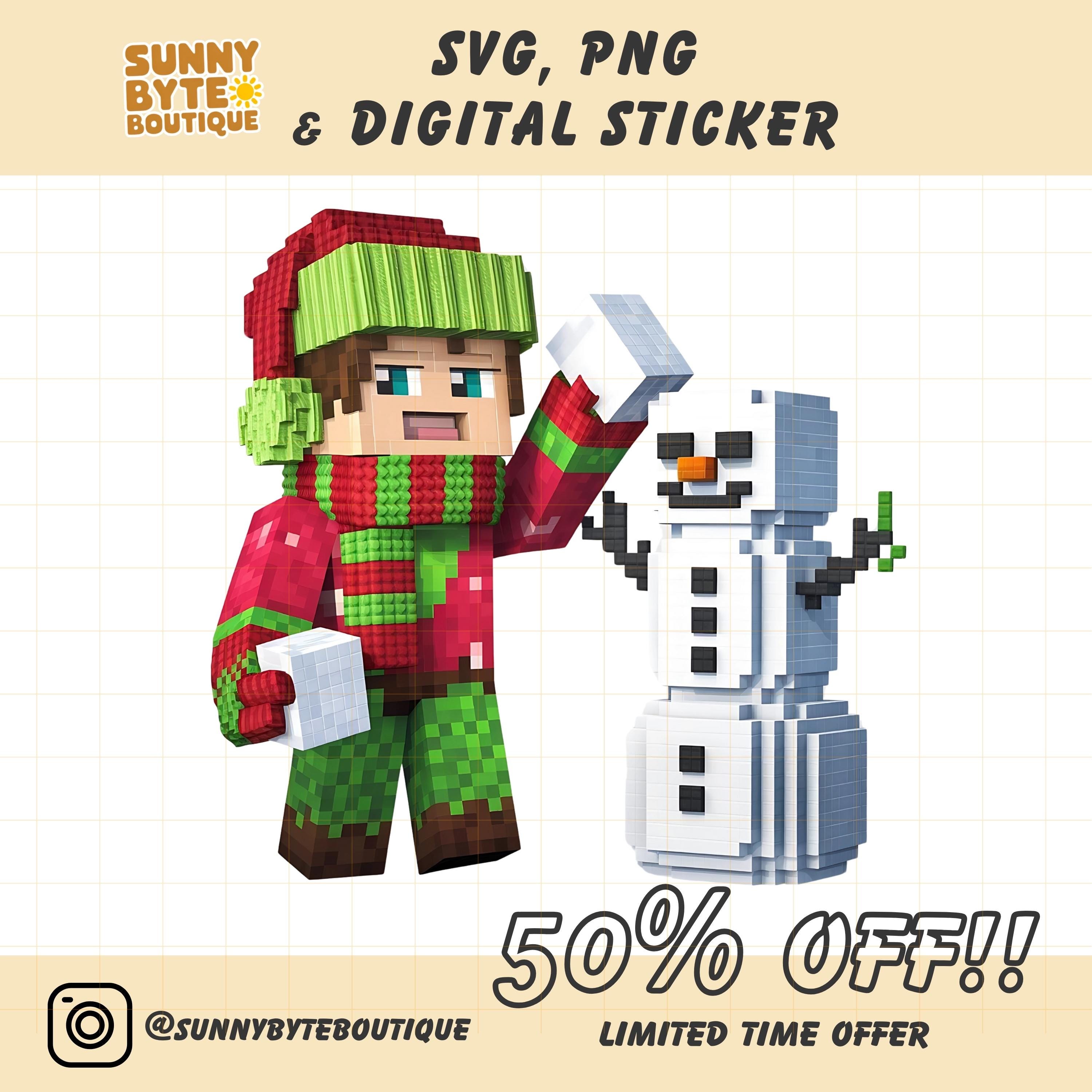 Skins Minecraft Christmas Jumpers SunnyByteBoutique