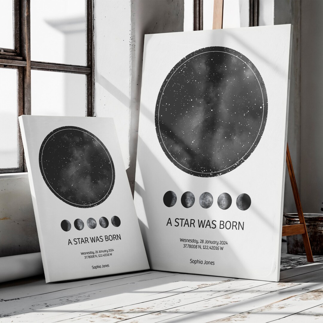 Custom Star Map Canvas Print Star - Il 1080xN.6355321723 K2gl 