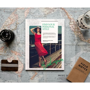 Fashion eBook, Fashion Style Guide, Fashion Lead Magnet, Personal Style Guide, Editable eBook, Custom Canva eBook, Masterclass Guide