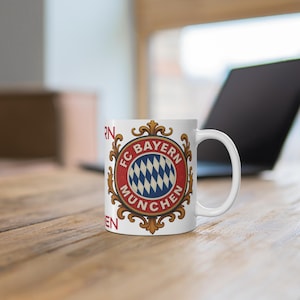 Bayern Munchen Fan Mug: Funny Soccer Gift, 11oz Coffee Cup