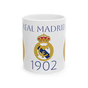 Real Madrıd C.F Team Fans Gift Mug, Football Team Ceramic Mug, Coffee And Tea Mug,