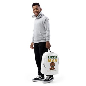 Likkle Man Minimalistischer Rucksack – ISLAND BLOODLINE® Kindertasche