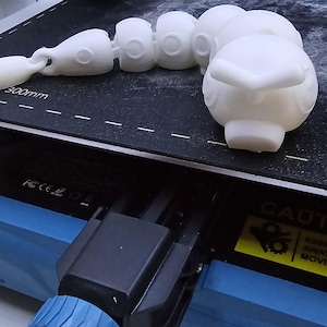 Raupen 3D gedruckt
