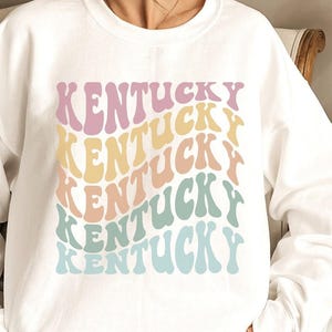 Kentucky Sweatshirt, Kentucky Shirt, State Sweatshirt, Kentucky Sweater, Kentucky Crewneck, Kentucky Pullover, Kentucky Gifts