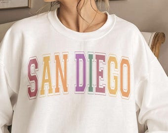 Moletom San Diego, Pulôver Retro Cali