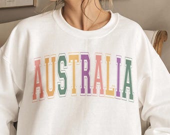 Australia Sweatshirt, Australia TShirt, Australia Sweater, Australia Crewneck, Australia Pullover, Australia Shirt, Vacation Shirt