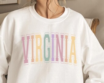Virginia Sweatshirt, State Pride Pullover