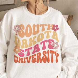 South Dakota State University Sweatshirt, State University Sweater, South Dakota TShirt, University Shirt, South Dakota University Shirt