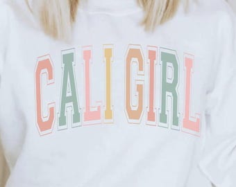 Cali Girl Sweatshirt, kalifornischer Lebensstil