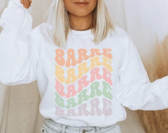 Grappig Barre-sweater, Barre-liefhebbercadeau, dansshirt