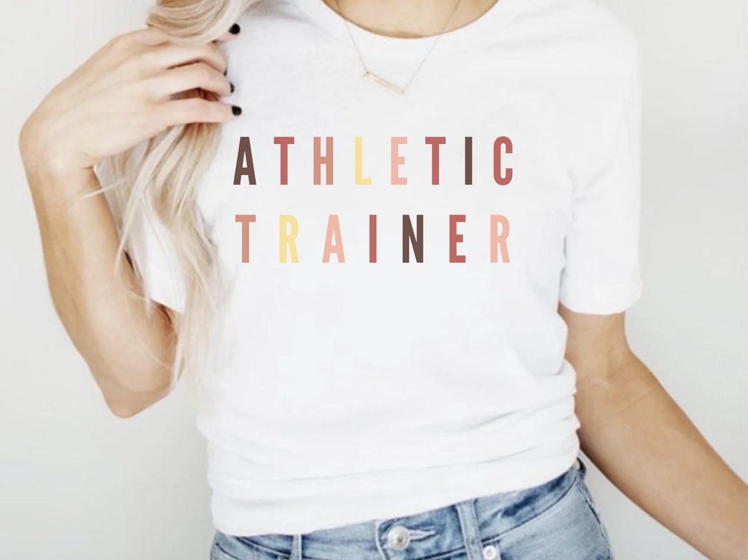 Athletic Trainer Shirt, Exercise Gift - Etsy