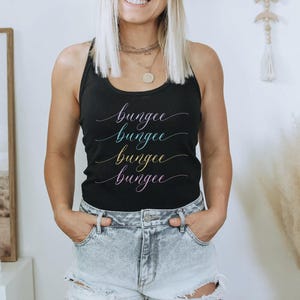 Bungee Tank, Workout Tank, Bungee Tank Top, Bungee Shirt, Fitness Shirt, Bungee Sweatshirt, Fitness Tank Top, Bungee Jumping Tank