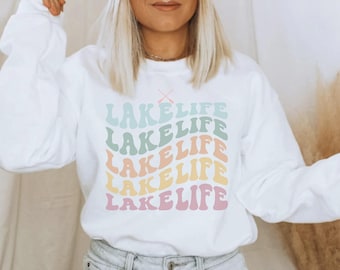 Lake Life Shirt, Lake Vibes, Boating T-Shirt or Sweatshirt