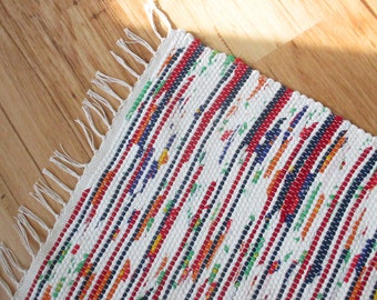 CIRCUS Woven Rag Throw Rug 395