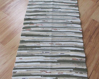 OLIVES Woven Flannel Rag Rug 421