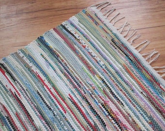 GRANNIE'S FAVORITE Woven Rag Rug 422