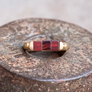 NEW Carnelian swivel ring image 3