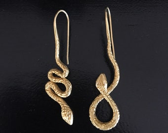 Snake earrings