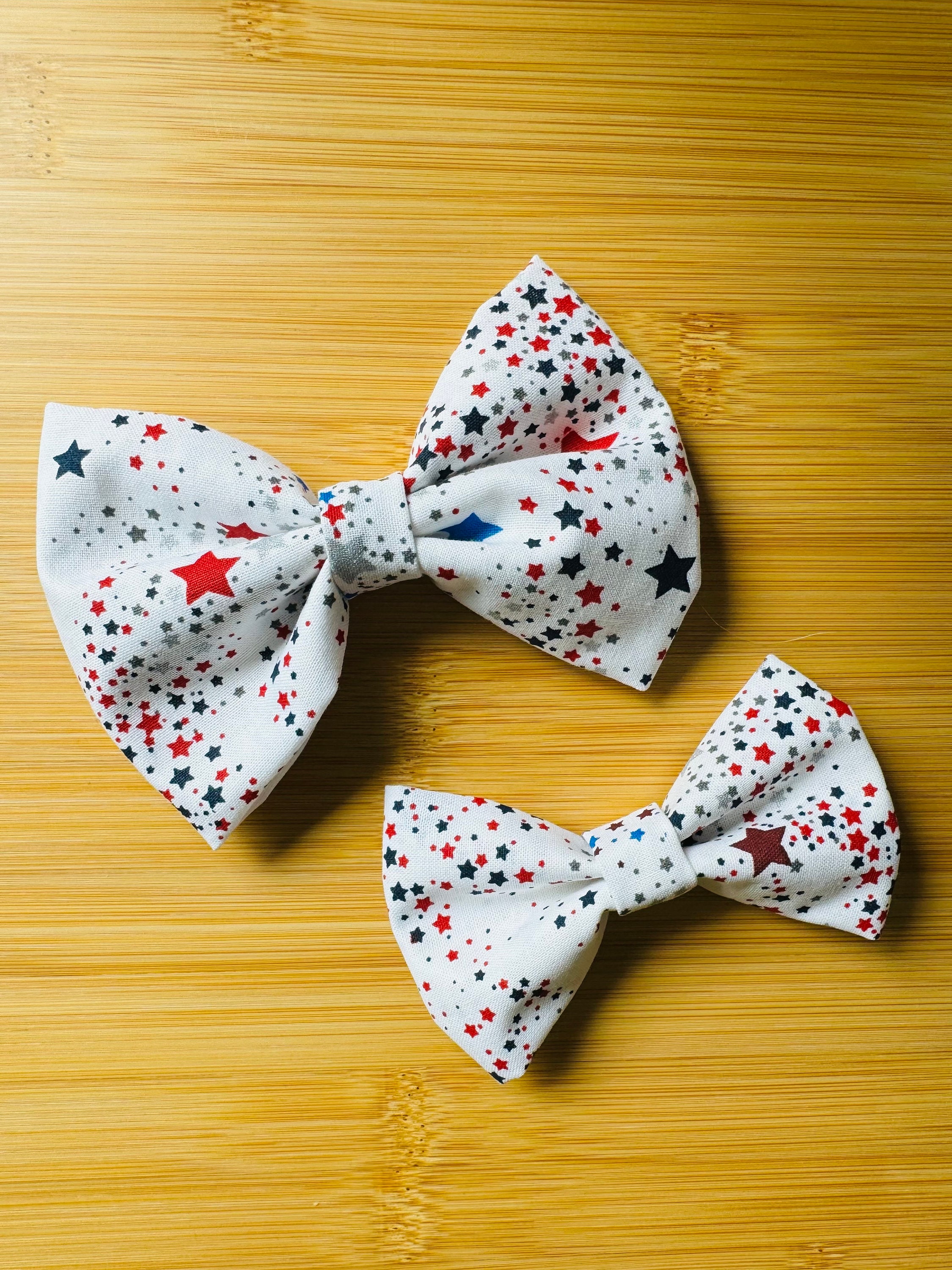 Red Paws and Stars