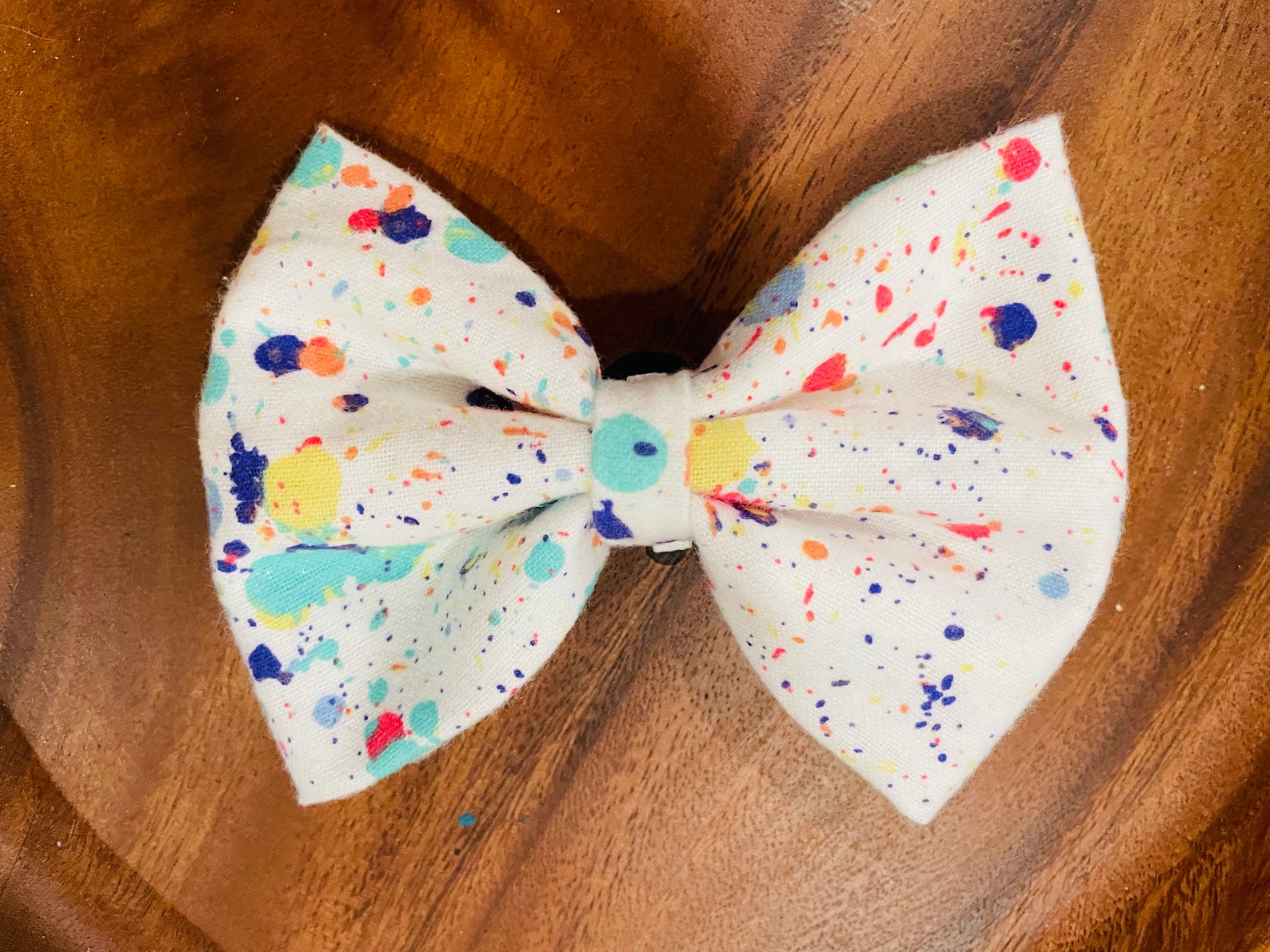 Paint Splatter White