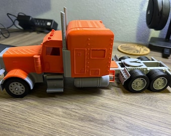 Peterbilt 379- American Semi Truck- Fully 3D printable model