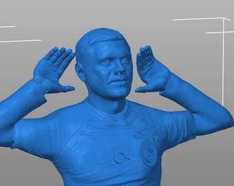 Mauro icardi 3D Stl File - Galatasaray