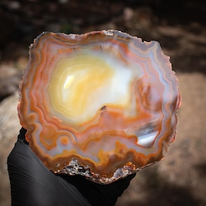 Brazilian Agate, High Grade, Mirror Polished, Natural, Stone, Gemstone, Crystal, Gift, Display, Collector
