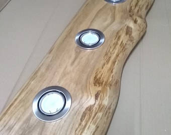 Deckenlampe Pendelleuchte Holz Hängelampe LED Beleuchtung