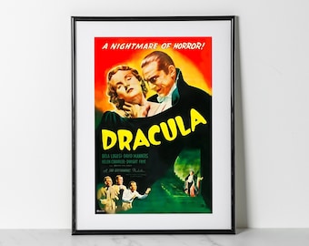 ハムナプトラ/ミイラの呪い』ヴィンテージホラー復元版映画ポスター