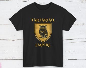 Tartarian Empire Owl Shirt: Imperial Heraldry Tee